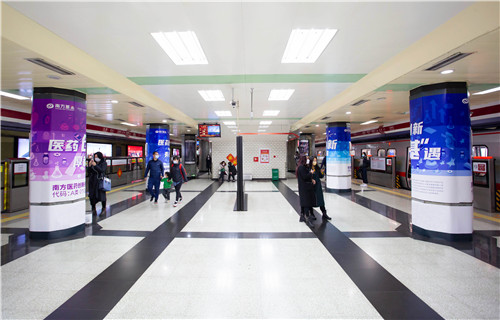 地鐵站廳包柱、站臺包柱、地鐵廣告—全國資源